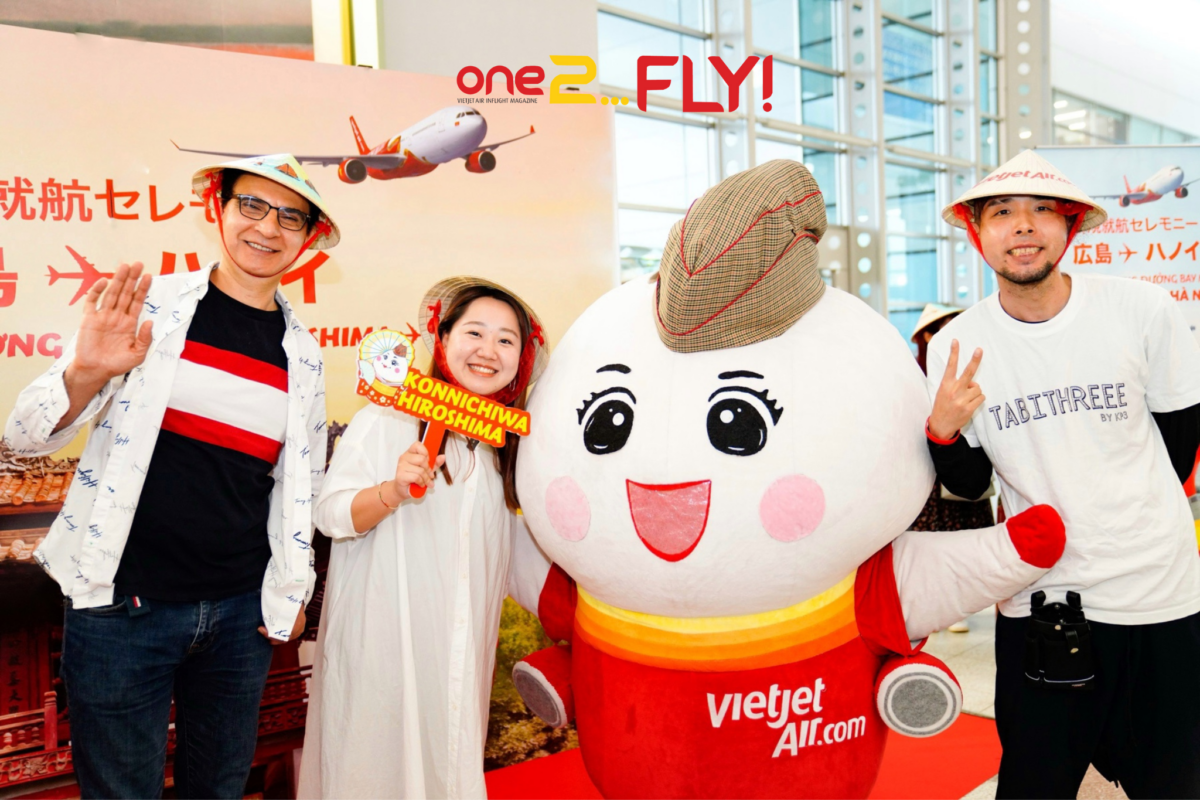 Vietjet tưng bừng khai trương đường bay mới Hà Nội - Hiroshima