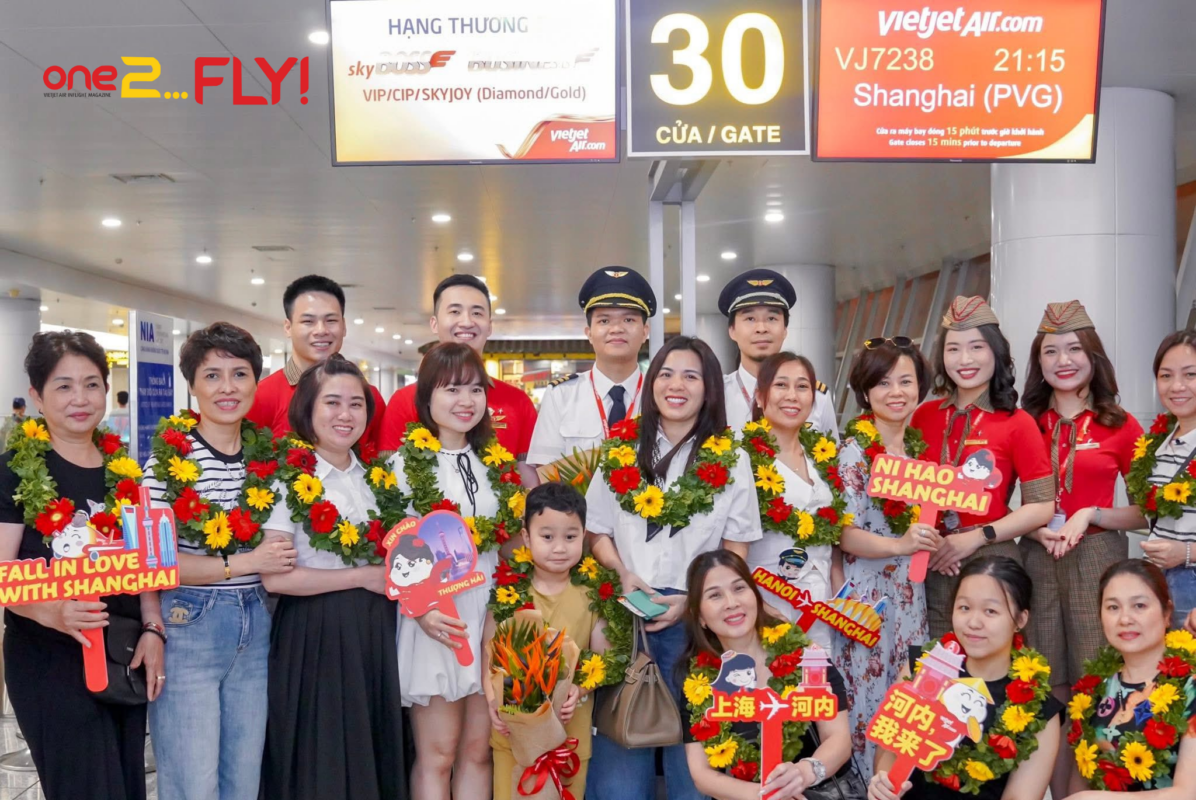 3 Vietjet mở đường bay thẳng Hà Nội – Thượng Hải:
