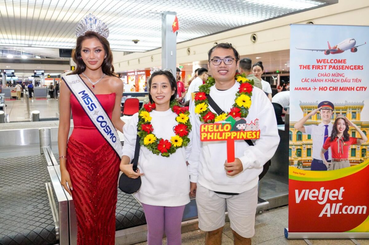 Bay thẳng thành phố Hồ Chí Minh tới Manila trong niềm vui hân hoan