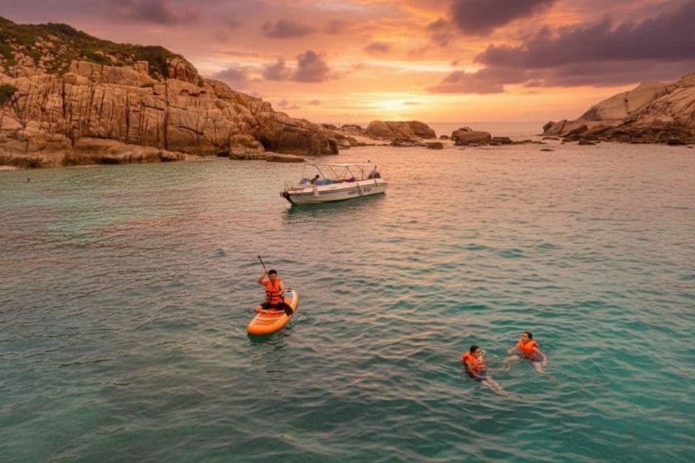 Vĩnh Hy được đánh giá là điểm đến phù hợp cho nhóm khách gia đình, khách trẻ thích trải nghiệm