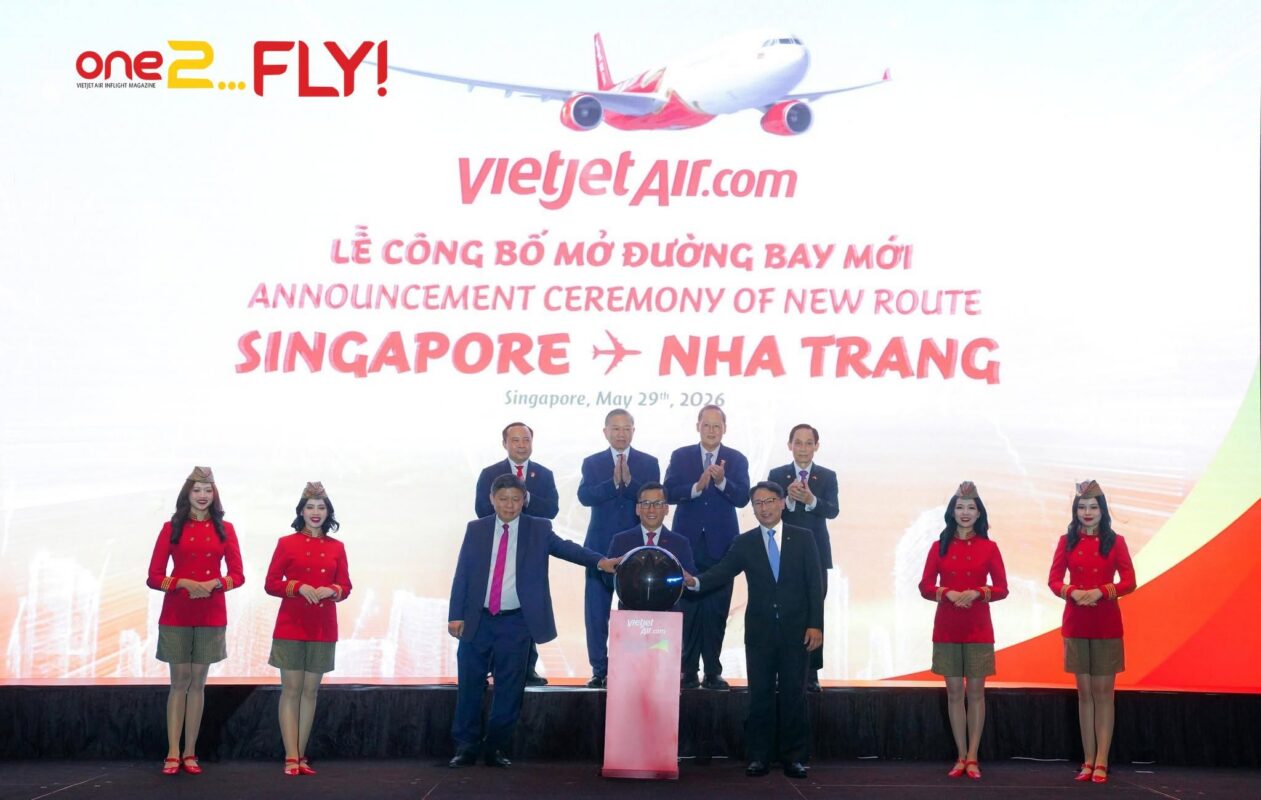 Vietjet mở đường bay Nha Trang – Singapore trước sự chứng kiến của Tổng Bí thư, Chủ tịch nước Tô Lâm